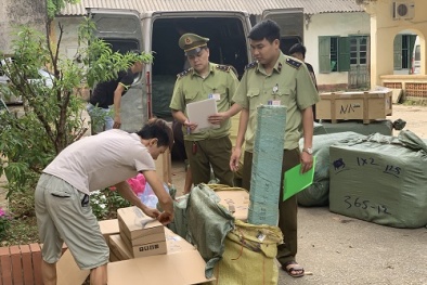 Chặn đứng hành vi nhập lậu bột tôm không rõ nguồn gốc về Việt Nam tiêu thụ