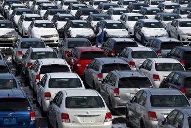 Giảm mạnh lượng ô tô nhập khẩu trong nửa đầu tháng 8/2019