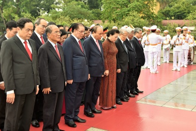 Lãnh đạo Đảng, Nhà nước tưởng nhớ Chủ tịch Hồ Chí Minh