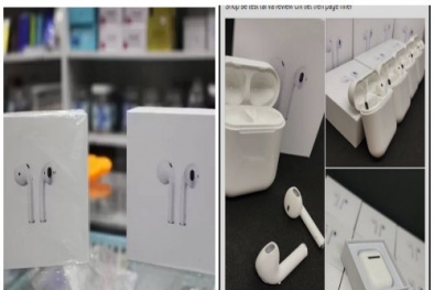 Ham rẻ mua phải tai nghe 'nhái' Apple Airpods, mất tiền lại mua thêm bực