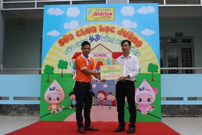 Bidrico quảng bá sữa chua Yobi tới trường học Bidrico quảng bá sữa chua Yobi tới trường học