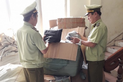 Chặn đứng lô túi xách giả mạo các nhãn hiệu nổi tiếng được bảo hộ tại Việt Nam
