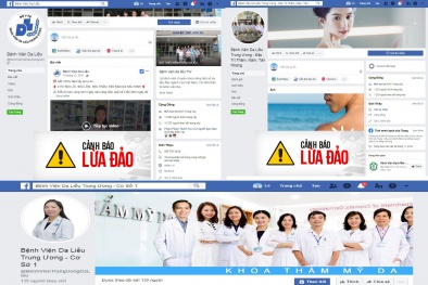 Cảnh báo lừa đảo, mạo danh Bệnh viện Da Liễu bán sản phẩm và quảng cáo dịch vụ
