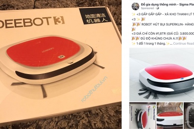Chuyên gia chỉ ra những sự thật hết hồn về robot lau nhà giá rẻ