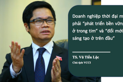 TS. Vũ Tiến Lộc: 'Doanh nghiệp là tài sản quốc gia, doanh nhân là hiền tài của đất nước'