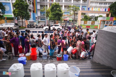Lo nguồn nước bẩn, nhiều trường học ở Hà Nội ngừng sử dụng nước ô nhiễm