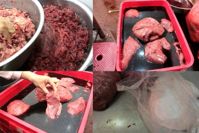 Kinh hãi cảnh hô biến lợn sề, trâu nái bốc mùi thành thịt bò tươi ngon