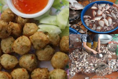 Hé lộ sự thật rợn người bên trong xưởng gia công cá viên chiên