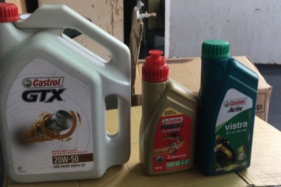 Phát hiện công ty kinh doanh dầu nhớt giả mạo thương hiệu