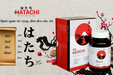 Thực phẩm bảo vệ sức khỏe Hatachi vi phạm quy định về quảng cáo