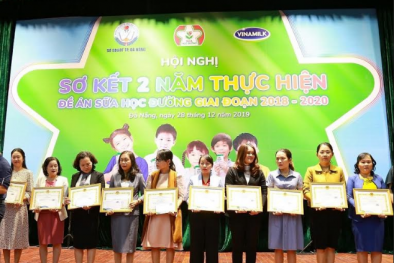 423 trường và nhóm trẻ tại Đà Nẵng đang thụ hưởng chương trình sữa học đường