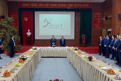 Bộ trưởng Chu Ngọc Anh chúc tết Tổng cục Tiêu chuẩn Đo lường Chất lượng