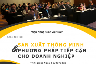 Khóa đào tạo “Sản xuất thông minh và phương pháp tiếp cận cho doanh nghiệp”