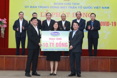 Vinamilk hỗ trợ 10 tỷ đồng mua thiết bị y tế giúp phát hiện nhanh Virus Sars-Cov-2