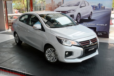 Chi tiết mẫu Mitsubishi Attrage 2020 giá từ 375 triệu mới ra mắt thị trường Việt Nam