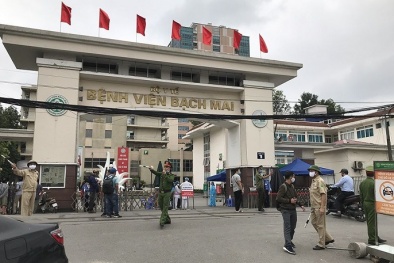 Bước đầu xác định được nguồn lây Covid-19 tại BV Bạch Mai