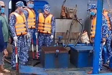 Ngăn chặn hành vi vận chuyển gần 40.000 lít dầu DO bất hợp pháp