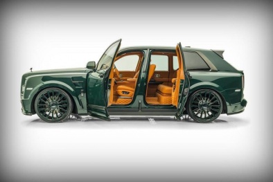 Rolls-Royce Cullinan 'lột xác' hoàn toàn sau khi qua tay hãng độ Mansory