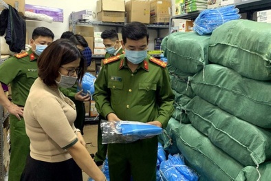 Hà Nội phát hiện cơ sở kinh doanh vật tư y tế phòng chống dịch Covid-19 giả