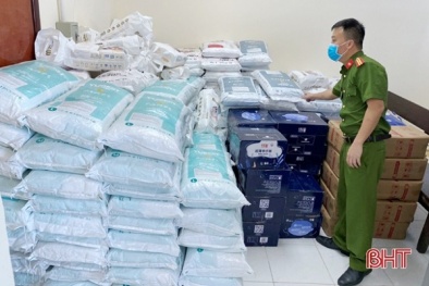 Phát hiện lượng lớn bỉm trẻ em không rõ nguồn gốc xuất xứ đang trên đường mang đi tiêu thụ