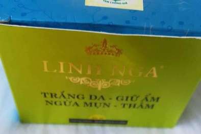 Đình chỉ lưu hành, thu hồi sản phẩm Kem mụn thâm Linh Nga