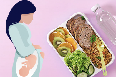 Tác hại khi sử dụng đồ nhựa và thực phẩm gây nóng khi mang thai