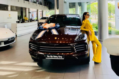 Chiếc xe ô tô Porsche giá gần 5 tỷ hoa hậu Hương Giang vừa tậu về có gì đặc biệt?