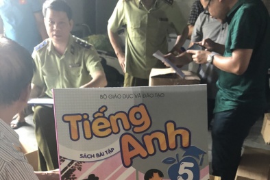 Tạm giữ hơn 27.000 cuốn sách giáo khoa không rõ nguồn gốc