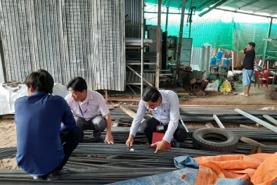 Kiên Giang: Kiểm tra nhà nước về đo lường, chất lượng thép làm cốt bê tông