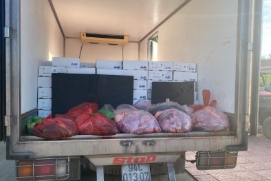 Hậu Giang: Lộ diện doanh nghiệp vận chuyển 3.500kg sản phẩm động vật không rõ nguồn gốc