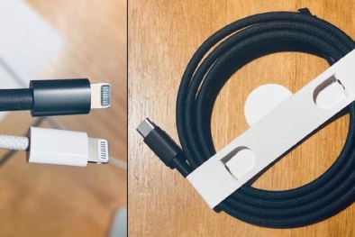 Hình ảnh thực tế cáp sạc iphone 12, đạt chứng nhận 3C