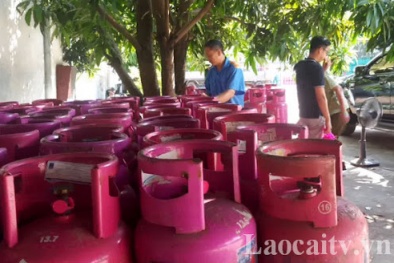 Lào Cai: Thu giữ hàng trăm bình gas giả tem nhãn của các đơn vị có uy tín