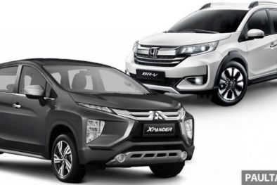 Mitsubishi Xpander và Honda BR-V 7 chỗ đẹp long lanh giá hơn 400 triệu: Xe nào nổi trội hơn?