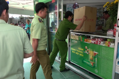 Xử phạt nhiều cơ sở kinh doanh khẩu trang có dấu hiệu vi phạm