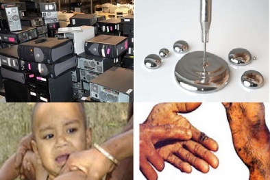 Những chất độc gây hại sức khỏe có trong đồ điện tử, nhất là linh kiện điện tử cũ