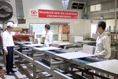 Cải tiến dây chuyền, nâng cao năng suất tại Công ty CP gạch men Tasa