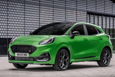Lộ diện mẫu Ford Puma ST 2021: Thiết kế thay đổi, tốc độ đạt 220 km/h