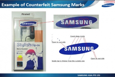 Xử phạt 70 triệu đồng cửa hàng kinh doanh linh kiện giả mạo nhãn hiệu Apple và Samsung