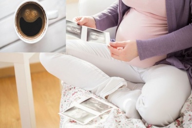 Phụ nữ mang thai tránh lạm dụng uống cà phê khử caffeine vì dễ gây sảy thai