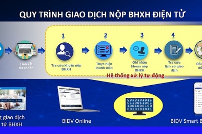 Đóng, nộp BHXH, BHYT 24/7 trên Cổng giao dịch điện tử BHXH Việt Nam