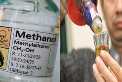 Cảnh báo khẩn cấp tình trạng ngộ độc methanol