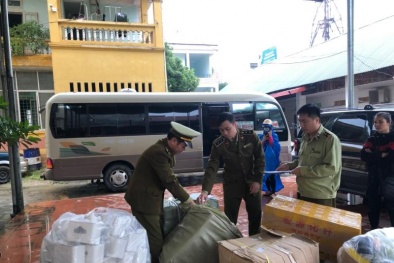 Chặn đứng hành vi nhập lậu số lượng khủng quần áo, mũ len trẻ em