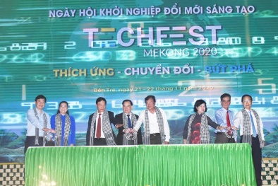 Khai mạc Techfest Mekong 2020 tại Bến Tre