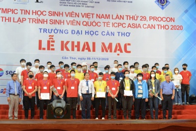 Kỳ thi OLP’20- PROCON- ICPC Asia Can Tho 2020 có 64 trường ĐH, CĐ tham dự