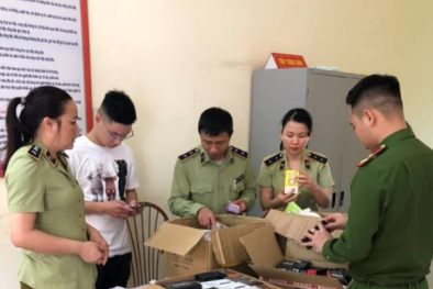 Thu mua trôi nổi lượng lớn sản phẩm thuốc lá điện tử về bán trên tài khoản Facebook