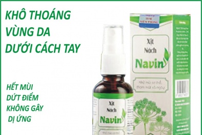 Thực hư mỹ phẩm xịt nách Navin 'bảo hành 3 năm' khả năng điều trị dứt điểm mùi cơ thể?