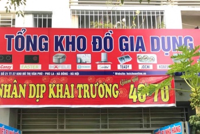 Lật tẩy chiêu bài núp bóng 'tổng kho' để kinh doanh hàng lậu, hàng nhái?