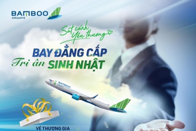 Bamboo Airways mở loạt ưu đãi lớn mừng tuổi mới: Vé đồng giá chỉ từ 18.000 đồng