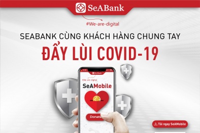 SeABank đóng góp 1.000 đồng cho mỗi giao dịch trên SeAMobile/SeANet vào Quỹ vaccine
