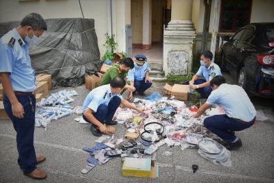 Tiêu huỷ hàng nghìn sản phẩm hàng giả, hàng không rõ nguồn gốc xuất xứ tại Tuyên Quang